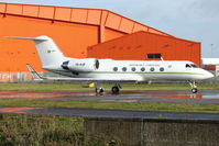 TR-KSP @ EGGW - Gulfstream Aerospace 4SP, c/n: 1327 of Republique of Gabon at Luton - by Terry Fletcher