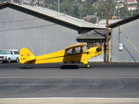 N23266 @ SZP - 1939 Piper J3C-65 CUB, Continental A&C65 65 Hp, Young Eagles Flight, taxi to 22 - by Doug Robertson