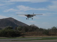 N704JH @ SZP - 1976 Cessna 150M, Continental O-200 100 Hp, landing Rwy 04 - by Doug Robertson