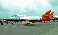 XL564 @ EGVI - Hawker Hunter T.7 [41H/693715] RAF Greenham Common~G 23/07/1983 - by Ray Barber