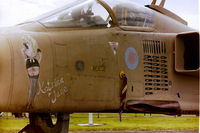 XZ119 - Taken at Woodford Airshow 22/6/91 after the end of the first Gulf War. - by Ron Roberts
