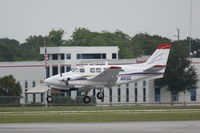 N65L @ KSRQ - Beechcraft King Air 90 (N65L) arrives at Sarasota-Bradenton International Airport - by jwdonten