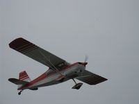 N50380 @ SZP - 1979 Bellanca 7ECA CITABRIA, Lycoming O-235 115 Hp, another takeoff climb Rwy 04 - by Doug Robertson