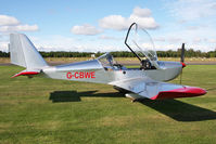 G-CBWE @ X5ES - Aerotechnik EV-97 Eurostar, Great North Fly-In, Eshott Airfield UK, September 2012. - by Malcolm Clarke