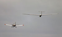 G-DDSJ @ EGBS - Seen at EGBS, on aero tow, being tugged by G-BTUG. - by Derek Flewin