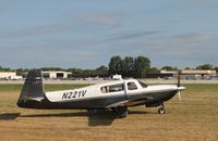 N221V @ KOSH - Mooney M20R