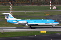 PH-KZO @ EDDL - KLM Cityhopper, Fokker F70, CN: 11538 - by Air-Micha
