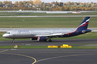 VP-BUM @ EDDL - Aeroflot, Airbus A321-211, CN: 3267, Name: A. Deineka - by Air-Micha