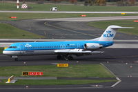 PH-OFO @ EDDL - KLM Cityhopper, Fokker F100, CN: 11462 - by Air-Micha