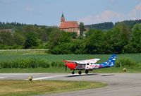 D-EJNB @ EDME - Landing Eggenfelden EDME - Skydive Ops