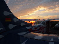 D-EJNB @ EDME - Sunset in Eggenfelden - by Skydive exit