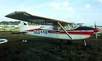 N5644B @ EDFE - Cessna 182 Skylane [33644] Eglesbach~D 02/05/1981 - by Ray Barber