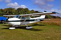 G-BAMJ @ EGTN - Cessna 182P Skylane [182-61650]  Enstone~G 09/07/2004 - by Ray Barber