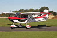 G-CFBY @ EGBR - Skyranger Swift 912S(1). Hibernation Fly-In, The Real Aeroplane Club, Breighton Airfield, October 2012. - by Malcolm Clarke