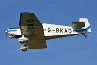 G-BKAO @ EGBR - Jodel D-112 Club. Hibernation Fly-In, The Real Aeroplane Club, Breighton Airfield, October 2012. - by Malcolm Clarke