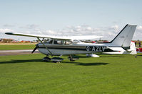G-AZLV @ EGBR - Cessna 172K Skyhawk. Hibernation Fly-In, The Real Aeroplane Club, Breighton Airfield, October 2012. - by Malcolm Clarke