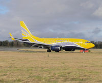 F-GZTC @ EGPH - Europe airpost B737-700,ex Easyjet G-EZJS - by Mike stanners