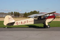 G-AJIT @ EGBR - Auster J-1 Kingsland. Hibernation Fly-In, The Real Aeroplane Club, Breighton Airfield, October 2012. - by Malcolm Clarke