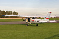 G-AWUN @ EGBR - Cessna 150H. Hibernation Fly-In, The Real Aeroplane Club, Breighton Airfield, October 2012. - by Malcolm Clarke