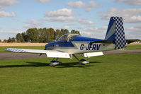 G-JFRV @ EGBR - Vans RV-7A. Hibernation Fly-In, The Real Aeroplane Club, Breighton Airfield, October 2012. - by Malcolm Clarke