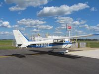 N7830T @ KLNR - At the pumps at Lone Rock, Wisconsin.