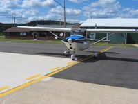 N7830T @ KLNR - On the ramp at Lone Rock, Wisconsin.  My final fuel stop before delivering this trusted and sweet old Skyhawk to her new home in Osceola, WI.