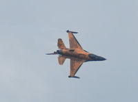 J-015 @ EGQL - 322SQN F-16A In action at Leuchars airshow 2011 - by Mike stanners