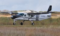 G-SYLV @ EGFH - Another lift for Skydive Swansea's Grand Caravan. - by Roger Winser