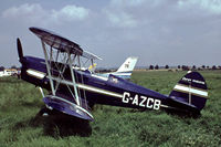 G-AZCB @ EGTH - Stampe SV.4C [140] Old Warden~G 11/07/1982. Image take from a slide. - by Ray Barber