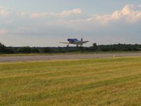 N701MM @ I95 - Departing RWY 22 at Kenton, Ohio - by Bob Simmermon