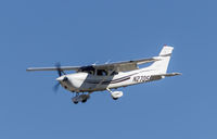 N2705 @ SJC - Cessna Skylane Tail Number N2705 on approach to San Jose - by Dan Pruyn
