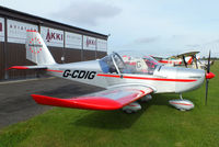 G-CDIG @ EGBT - at Turweston's 70th Anniversity fly-in celebration - by Chris Hall