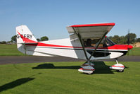 G-CFBY @ EGBR - Skyranger Swift 912S(1). Hibernation Fly-In, The Real Aeroplane Club, Breighton Airfield, October 2012. - by Malcolm Clarke