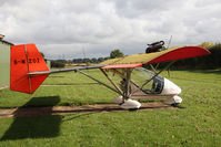 G-MZOI @ X5FB - Letov LK-2M Sluka. Fishburn Airfield UK, October 2012. - by Malcolm Clarke