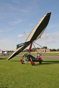 G-CDXG @ EGBR - P And M Aviation Pegasus Quantum. Hibernation Fly-In, The Real Aeroplane Club, Breighton Airfield, October 2012. - by Malcolm Clarke