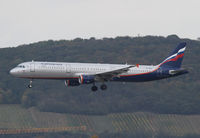 VP-BUP @ LOWW - Aeroflot Airbus A321 - by Thomas Ranner