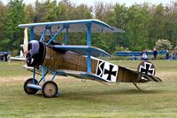 G-CDXR @ EGHP - Fokker Dr.1 Triplane (Replica) [PFA 238-14043] Popham~G 05/05/2007 - by Ray Barber