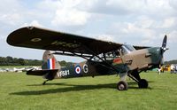 G-ARSL @ EGHP - Ex: VF581 > G-ARSL - Originally owned to, Beagle-Auster Aircraft Ltd in July 1961 and currently in private hands since December 1996. In the colours of the, Army Air Corps as VF581. - by Clive Glaister