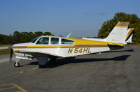 N54HL @ CDK - Beech about to take off from Cedar Key, Florida on a beautiful day to fly. - by David S. Froelich