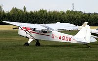 G-ASDK @ EGLM - Ex: VF631 > (G-ARLP) > G-ARLM > G-ASDK - Originally owned to, West London Aero Services Ltd in October 1962 and currently in private hands since August 2002. - by Clive Glaister