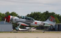 N152TD @ KOSH - YAK-52TD - by Mark Pasqualino