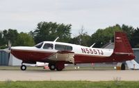 N555TJ @ KOSH - Mooney M20R