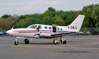 G-SMJJ @ EGLK - Cessna 414A Chancellor II [414A-0425] Blackbushe~G 27/08/2003 - by Ray Barber