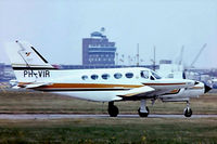 PH-VIR @ EGLL - Cessna 421B Golden Eagle [421B-506] Heathrow~G 01/07/1975 - by Ray Barber