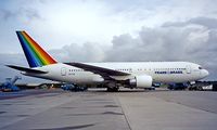 PT-TAI @ EHAM - Boeing 767-283ER [24727] (TransBrasil) Schiphol~PH 30/08/1996 - by Ray Barber