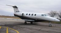 N72GD @ KAXN - Raytheon 390 Premier at the fuel pump.