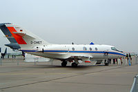 D-CMET @ EDDB - Dassault Falcon 20E [329] Berlin-Schonefeld~D 06/05/2002 - by Ray Barber