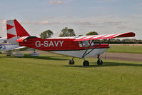 G-SAVY @ EGBR - Aerotec MXP-740 Savannah VG Jabiru 1. Hibernation Fly-In, The Real Aeroplane Club, Breighton Airfield, October 2012. - by Malcolm Clarke