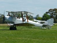 VH-DHR @ YLIL - Tiger Moth VH-DHR taxying in after performing some aerobatics over Lilydale airfield. - by red750