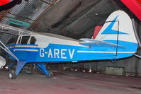 G-AREV @ EGCB - 1958 Piper PA-22-160, c/n: 22-6540